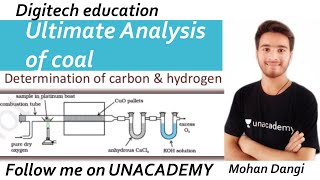 Ultimate analysis of Coal  Elemental analysis of Coal  Mohan Dangi [upl. by Anohsal]