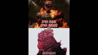 Godzilla In Hell vs Doom Slayer Doom Eternal godzillainhell doometernal [upl. by Garrity]