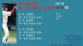 1112 SK 와이번스 김상현 응원가 비크 [upl. by Akibma132]