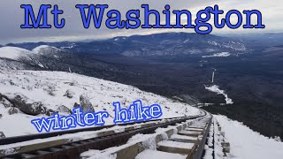 Mt Washington Winter Hike [upl. by Acinok753]