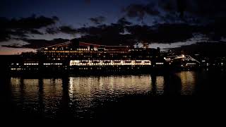 Holland America Line Volendam Cruise Ship Departs Port Of Montreal Saturday October 5 2024 EMR 3218 [upl. by Cecilius]