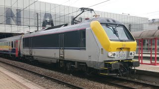 NMBS SNCB  HLE 13  1349  Vertrek Départ Abfahrt  Namur  27X2022 [upl. by Jereld852]