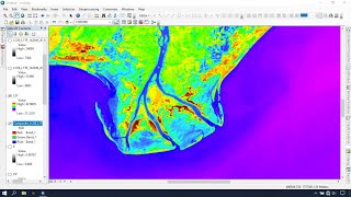 Estimating the Land Surface Temperature LST using Landsat 8 in ArcGIS [upl. by Chitkara315]