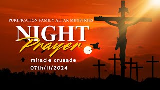 PURIFICATION FAMILY MIRACLE CRUSADE WITH PASTOR ROBERT KAYANJA NIGHT PRAYERS [upl. by Catt]