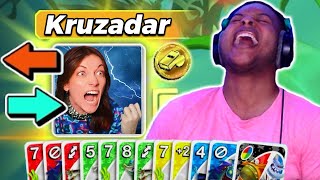 I Made Kruzadar Rage Quit  Uno [upl. by Ark]