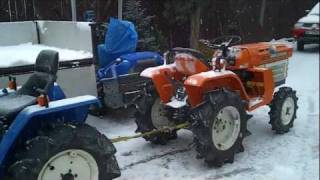 ISEKI TU 1400 test KUBOTA B 1400 wwwtraktorkijaponskiewawpl [upl. by Nikoletta]