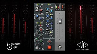 5Minute UAD Tips Neve 88RS Channel Strip Collection [upl. by Juley889]