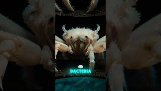 Yeti Crab Kiwa hirsuta shortsviral shortvideo animasilaut animation animals [upl. by Tiras594]