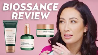 Biossance Review My Favorite Products  PregnancySafe Skincare Picks Not Sponsored  Susan Yara [upl. by Purdum236]