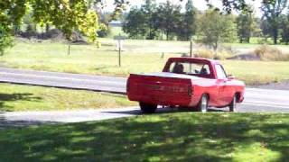 81 Dodge Ram 440 Flowmaster 1 Chamber XPipe [upl. by Ahsats783]