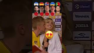 Messi VS Casillas VS Haaland VS Zinchenko VS Ronaldo  Kiss Challenge😘 shorts messi viralvideoyt [upl. by Jodie583]