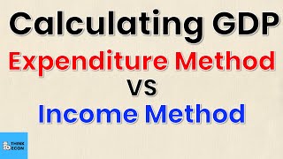 Expenditure Approach vs Income Approach  Calculating GDP  Think Econ [upl. by Omrelliug474]