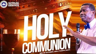 RCCG OCTOBER 2024 HOLY COMMUNION SERVICE [upl. by Lever]