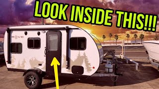 Look Inside this Extremely TINY Compact RV ROVE LITE 14BH TLRV [upl. by Carleton]