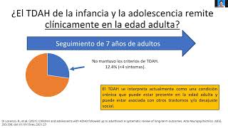 TDAH en el Adulto diagnóstico y tratamiento [upl. by Janos73]