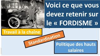 Lorganisation scientifique du travail  Apport du FORDISME [upl. by Maurizio375]