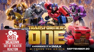 Transformers One Out of Theater Reaction [upl. by Mian]