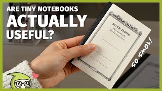 Dont throw away your SMOL notebooks 8 ways to fill TINY notebooks 😍 [upl. by Gabel]