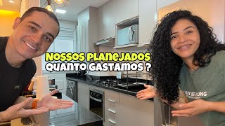 QUANTO CUSTOU NOSSOS MÓVEIS PLANEJADOS  APARTAMENTO PEQUENO 41m2  valeu a pena mesmo  TOUR 2023 [upl. by Fletcher79]