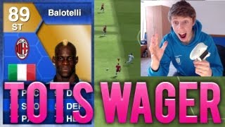 TOTS BALOTELLI LIVE WAGER  Fifa 13 Ultimate Team Team Of The Season [upl. by Mosora]