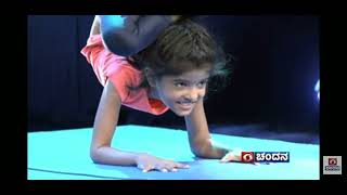 Youngest Teacher  Nouli Nikita  Program at DD Chandana  ShreeNiki Yoga Academy [upl. by Tserrof]