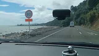 Driving to Coromandel from Thames Nz [upl. by Seroka]