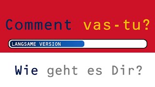 🇫🇷Französisch lernen für Anfänger🇫🇷 Wichtige Französische Sätze 🇫🇷 Einfach amp Schnell Lernen [upl. by Yekcin]