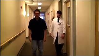 17 Moderate and Severe Parkinsonian Gait  Harrys Video Library of Gait Disorders [upl. by Ollayos974]