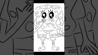 Drawing SpongeBob  Sketch [upl. by Oecile]