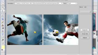 How to stitch the images in ArcSoft PhotoStudio [upl. by Cannice]