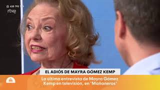 quotUn dos tresquot Entrevista Mayra Gómez Kemp en Mañaneros 24042024 [upl. by Eniamat]