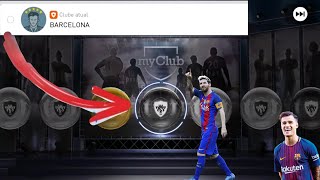 ABRINDO 2 OLHEIROS DO BARCELONA PES 2019 MOBILE [upl. by Eessej]