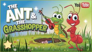 The Ant and The Grasshopper story  Bedtime story  Moral story [upl. by Ogren]