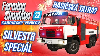 🎆SILVESTR SPECIÁL TATRA 815 PŘI ZÁSAHU NA NAŠÍ FARMĚ  Farming Simulator 22 Karpatský venkov 03 🎆 [upl. by Ijnek]