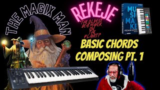 BASIC CHORDS COMPOSING PT 1 magixmusicmaker magix rekeje [upl. by Ylac]