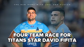 NRL  Joel amp Fletch debate who will secure Titans star David Fifita for 2025 [upl. by Narmis431]