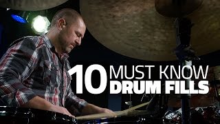 10 Drum Fills Every Drummer Should Know  Stephen Taylor [upl. by Amati]