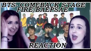 BTS COMEBACKSTAGE FIREBAEPSAE REACTION  KOOKIE STOP [upl. by Greenberg899]