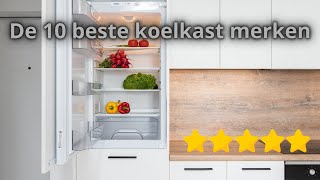 De TOP 10 Beste Koelkast Merken Getest [upl. by Lala138]