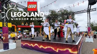 Legoland Windsor Resort 2024 Ninjas Unite Event Full End of Day Show 4K [upl. by Hildegaard613]