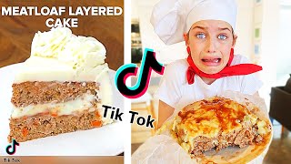 RECREATING TIKTOK FOOD RECIPE HACKS wNorris Nuts [upl. by Hnah898]