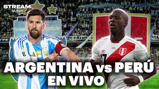 EN VIVO 🔴 ARGENTINA vs PERÚ  Eliminatorias Sudamericanas  Vivilo en TyC Sports [upl. by Sascha]