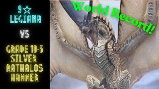 9☆ Legiana  105 Silver Rathalos WR [upl. by Manley755]