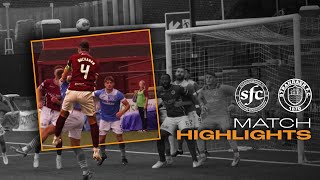 Match Highlights  vs Stranraer [upl. by Mildrid]