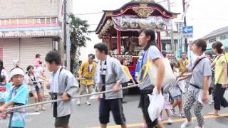 2013 東松山夏まつり 山車編 [upl. by Schreib]