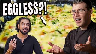 Pro Chef Reacts To Chef Ranveer Brars EGGLESS Omelette [upl. by Atig]