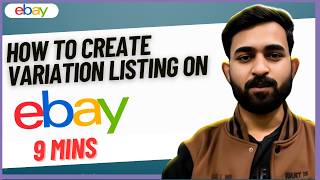 How to create variation listing on eBay eBay par variation listing kaise Kare  Hindi [upl. by Eugenius161]