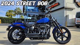 HarleyDavidson 2024 Street Bob Review  Ride Along amp Personal Opinion [upl. by Llehsem70]