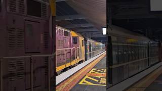 Heritage Steamrail through Modern Pakenham Station  trains [upl. by Dustin]