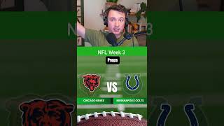 Bears vs Colts Props NFL Week 3  Beat the Closing Number presented by bet365 with Eli Hershkovich [upl. by Rimisac]